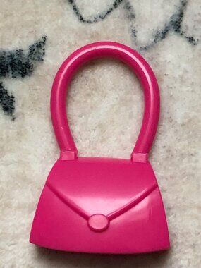 Mr Mrs Potato Head Spud Replacement Parts Pieces: Pink Purse Bag